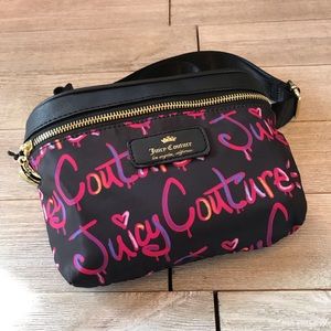 Juicy Couture Retro Print Fanny Crossbody bag pack